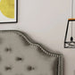 Luella Button Tufted Upholstered Headboard