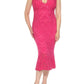 Joseph Ribkoff - Floral Lace Midi Trumpet Dress