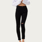 Jelly Jeans - HIGH-RISE DISTRESSED SKINNY JEANS