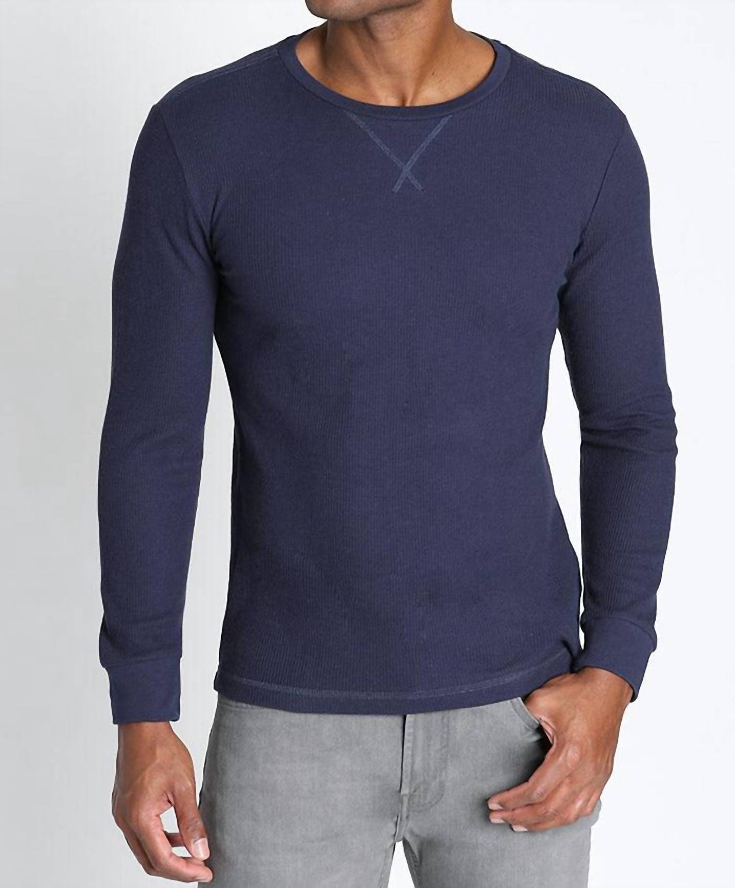 Jachs New York - Classic Waffle Crewneck Sweatshirt