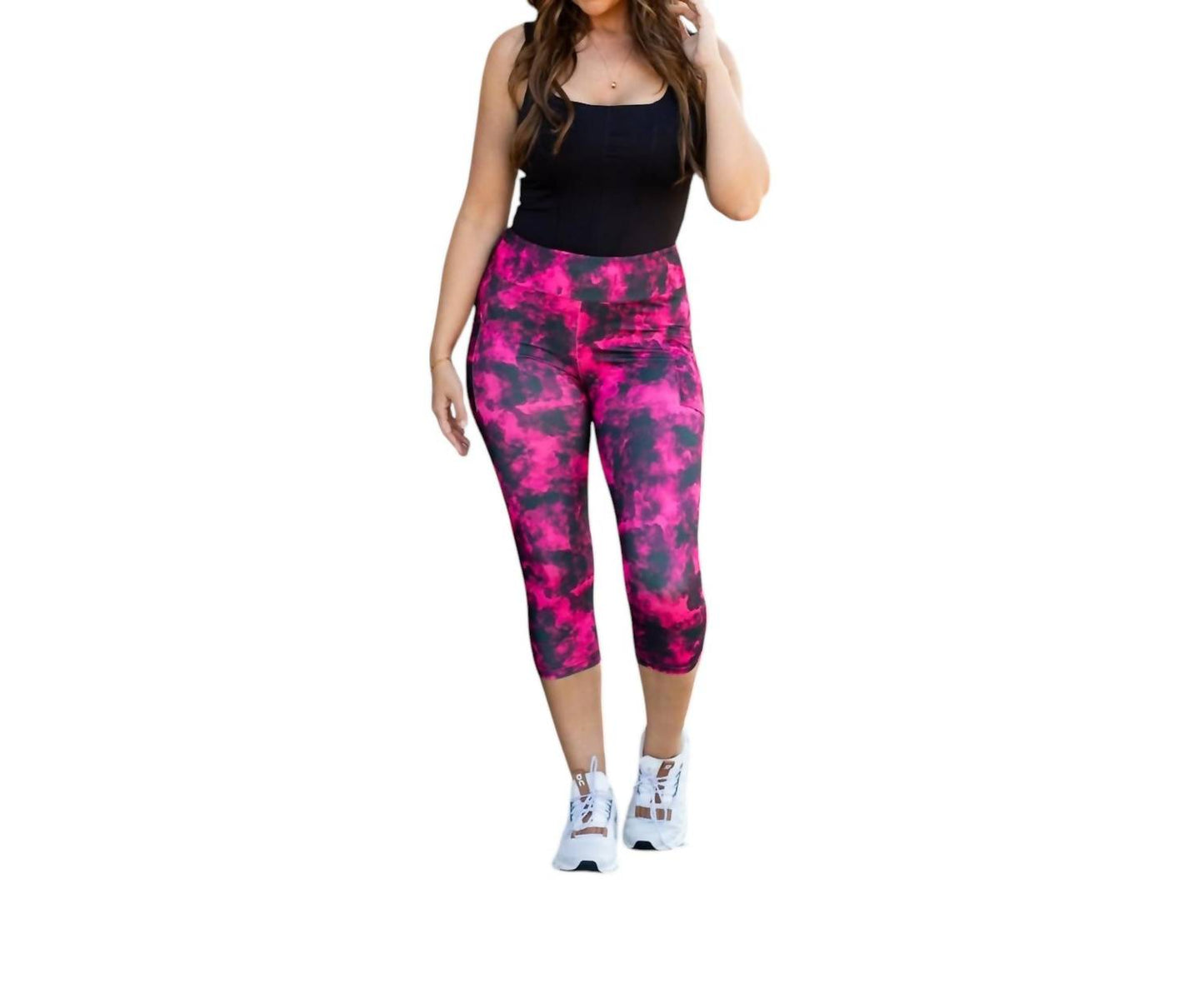 Julia Rose - Capri Leggings With Pockets