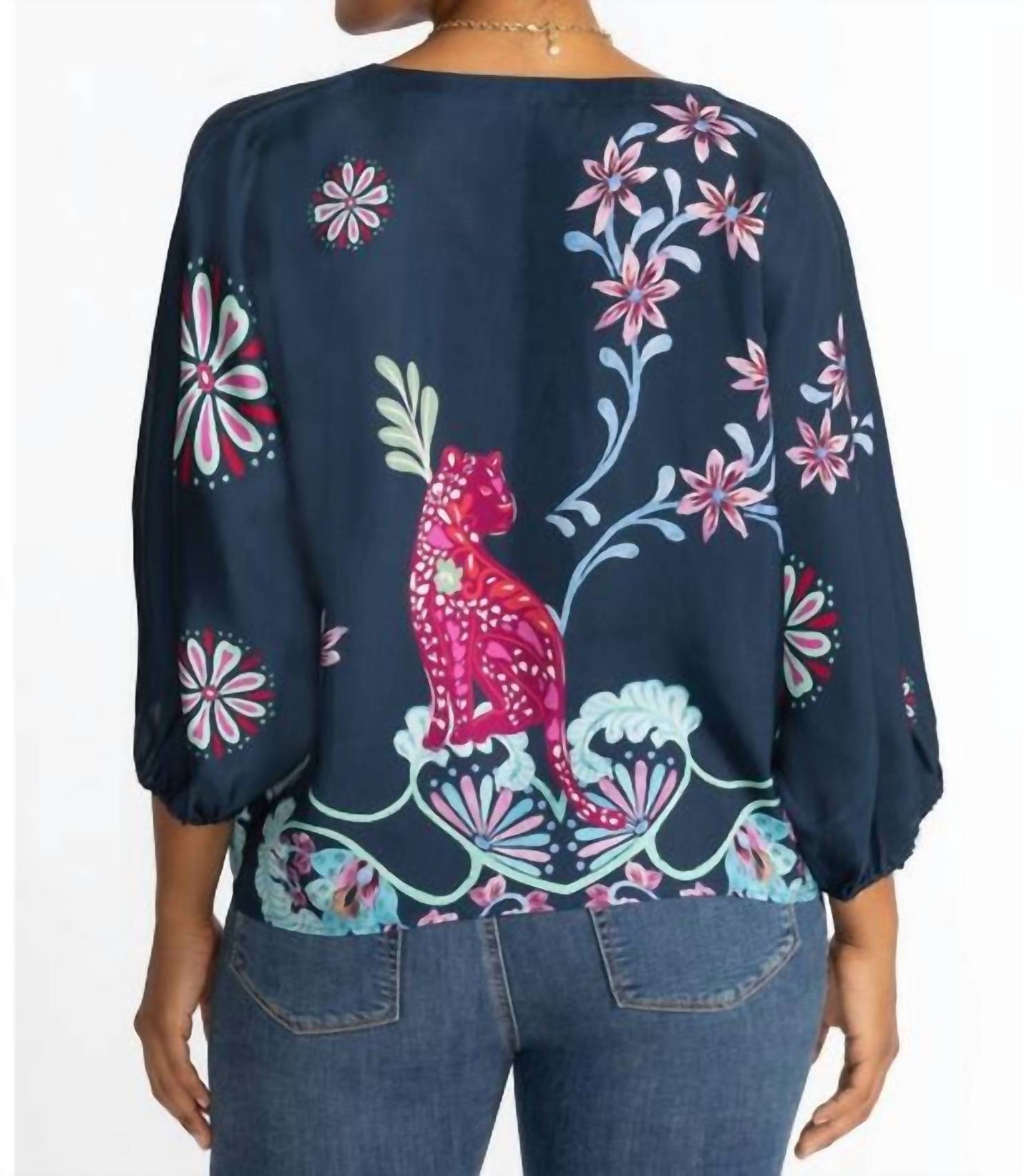 Johnny Was - WOMEN'S HARLYN BUTTON FRONT BLOUSE PLUS