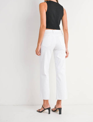 Just Black Denim - Classic Straight Mom Jeans