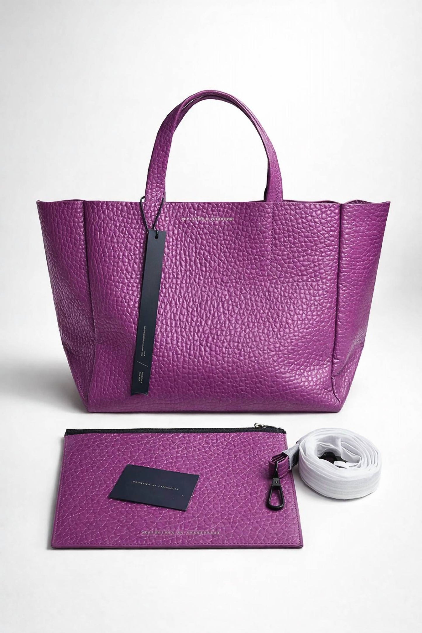 Ampersand As Apostrophe - Half Tote with Clutch