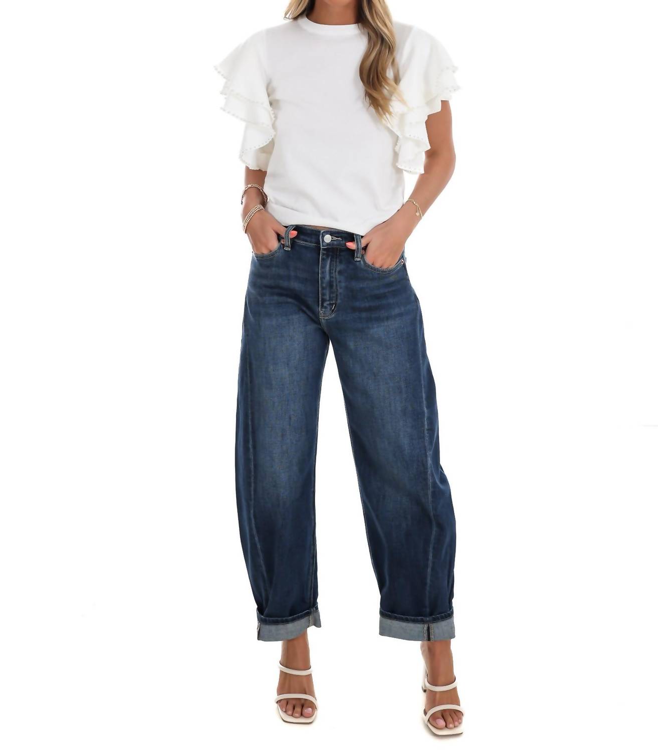 Strut & Bolt - Right This Way Trim Sweater Top