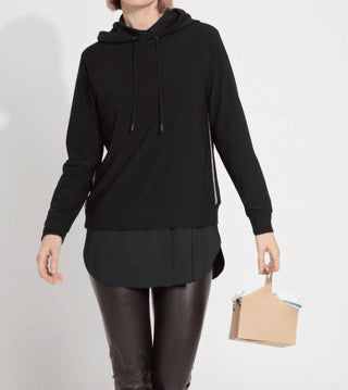 Lysse - Julia Stretch Crepe Hoodie Top