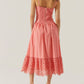 Astr - Eyelet Midi Dress