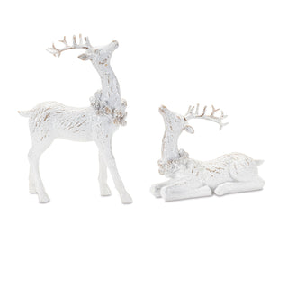 Winter Deer Figurine (Set of 4)