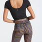 Bandier - Rib Crop Short Sleeve Top