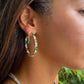 Native Gem - Women's Mare Hoops Earrings