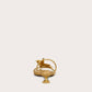 Cult Gaia - Brass Flower Kitten Heel