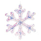 Iridescent LED Hanging Snowflake (Set of 2)