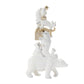 Winter animal stack statue (set of 6)