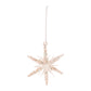 Beaded Glass Star Ornament (Set of 6)