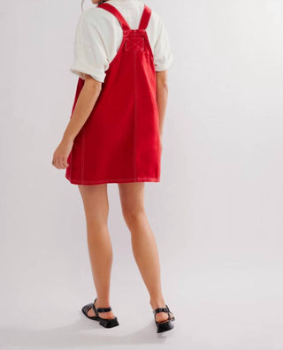 Free People - Overall Smock Mini Dress