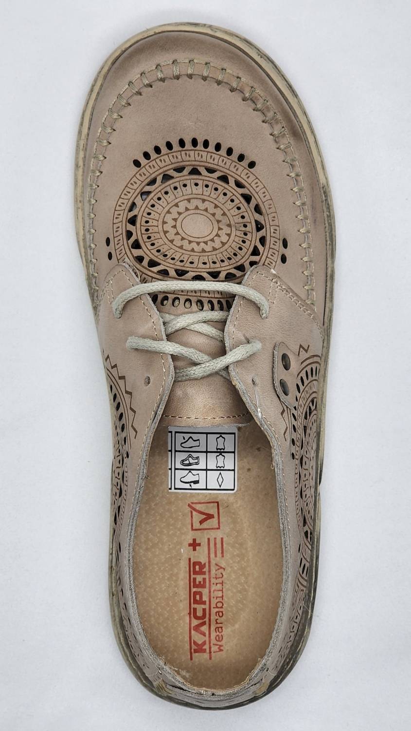 Kcr Group - Women's Timeless Low-Top Leather Shoes