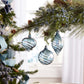 Iridescent Swirl Glass Ornament (Set of 12)
