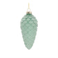 Frosted Glass Pinecone Ornament (Set of 6)