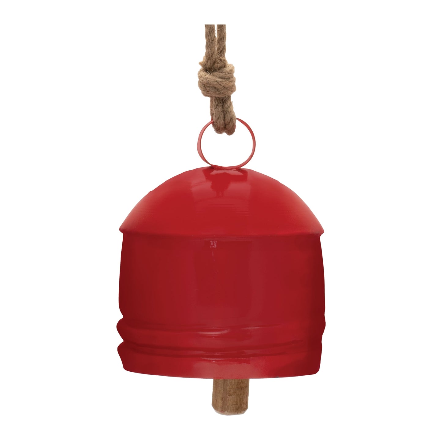 Rustic Metal Bell Ornament (Set - 2)
