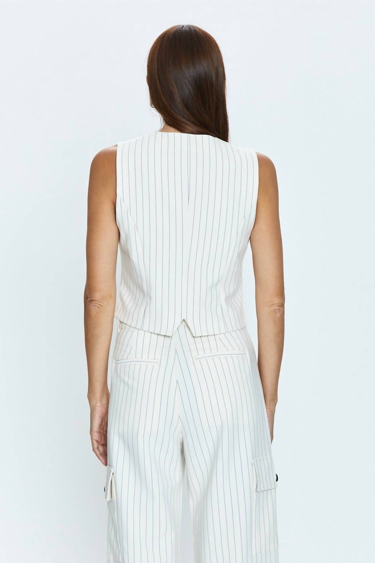 Pistola - Vero Fitted Pinstripe Vest