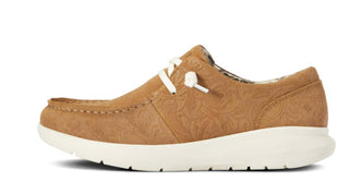 Ariat - Women's Hilo Tan Floral Emboss Shoe