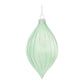 Iridescent Ribbed Glass Ornament (Set of 6)