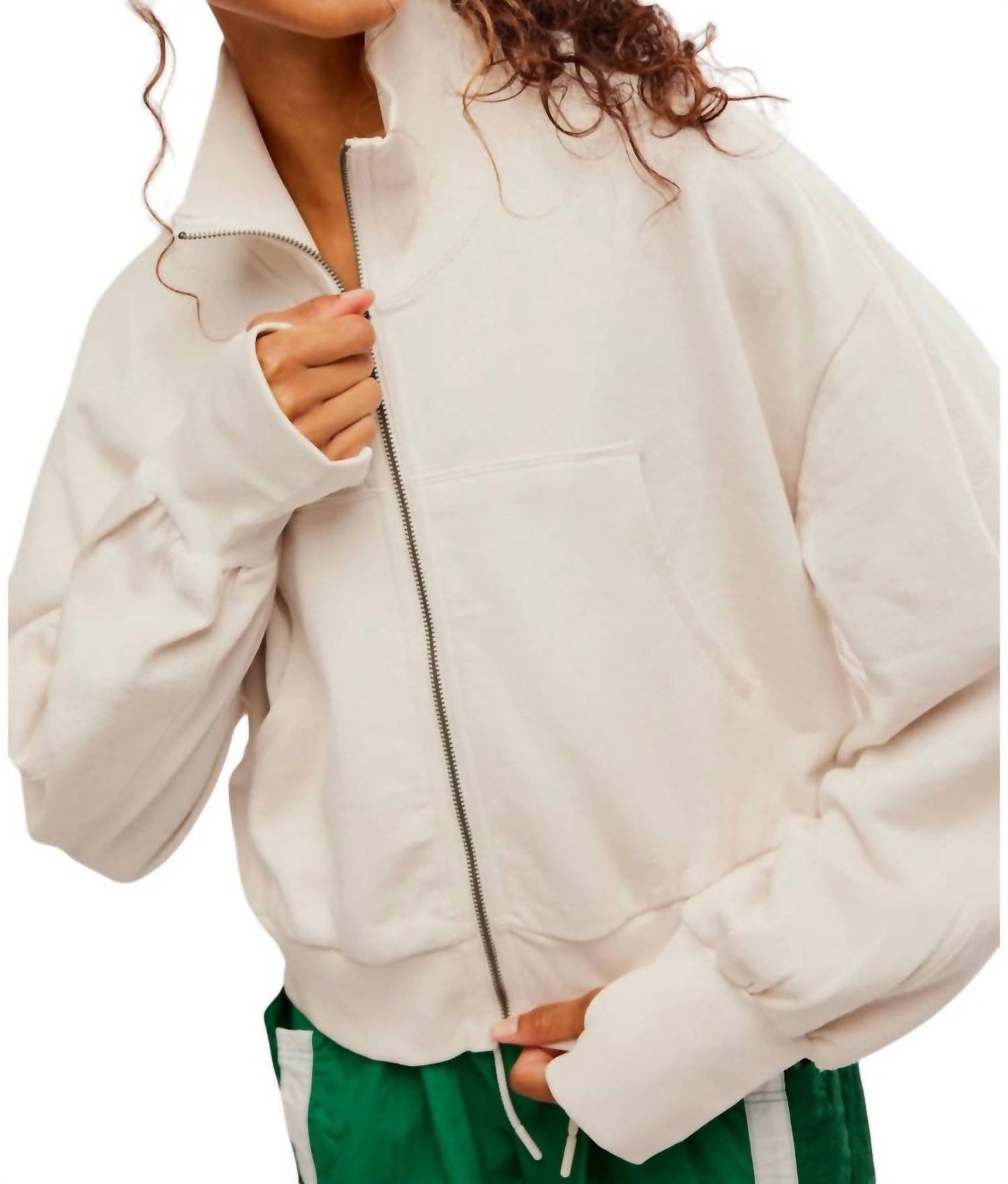 Free People - High Jump Zip Up Jacket