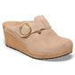 Birkenstock - Women's Fanny Ring-buckle Suede Leather Clogs