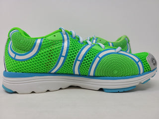 Newton Women's The Learning Garden Running Shoes Lime/Blue Size 5 B(M) Us