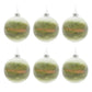Beaded Glass Ball Ornament (Set of 6)