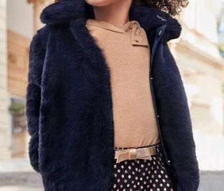 Abel & Lula - Lurex Swan Long Sleeve Top