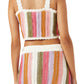 Minkpink - LITO STRIPE CROCHET TOP