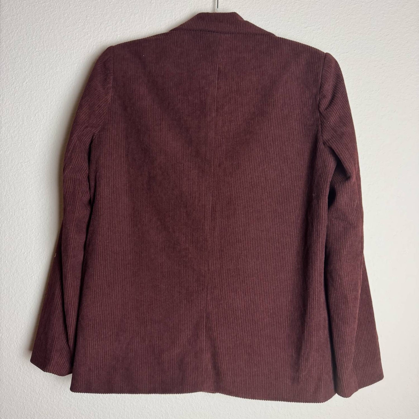 Colorblock - Women's Corduroy Textured Blazer