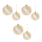 Distressed Glass Ball Ornament (Set of 6)