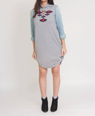 Thml - Tara Embroidered Stripe Dress