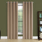 2 Pieces Set Room Darkening Curtain Panels with Grommet - Contemporary Style
