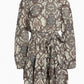 Marie Oliver - Preston Opal Medallion-Print Minidress