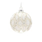 Jeweled Diamond Glass Ornament (Set of 6)