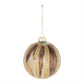 Glitter Painted Glass Ball Ornament (Set of 6)