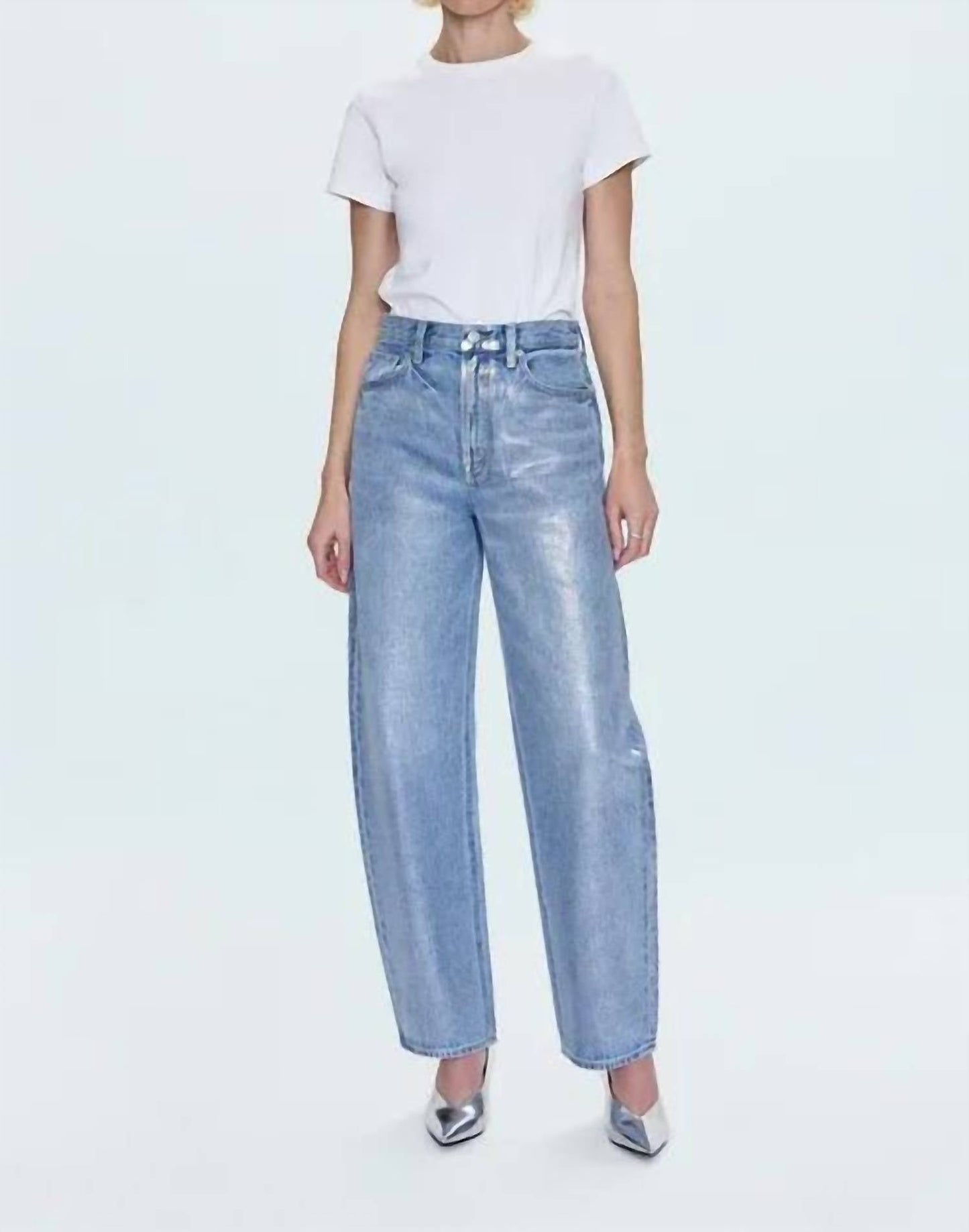 Pistola - Wes High Rise Barrel Jeans
