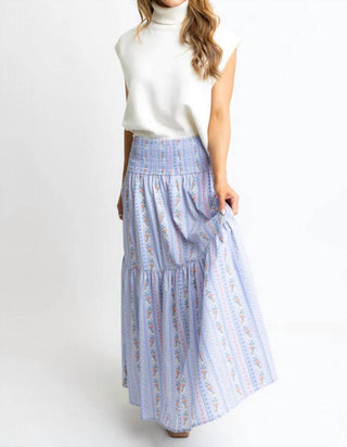 Karlie - Women's Floral Vine Maxi Skirt