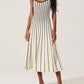 Astr - Irecia Stripe Sweater Midi Dress
