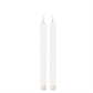 FIA Wick White Taper Candle (Set - 2)