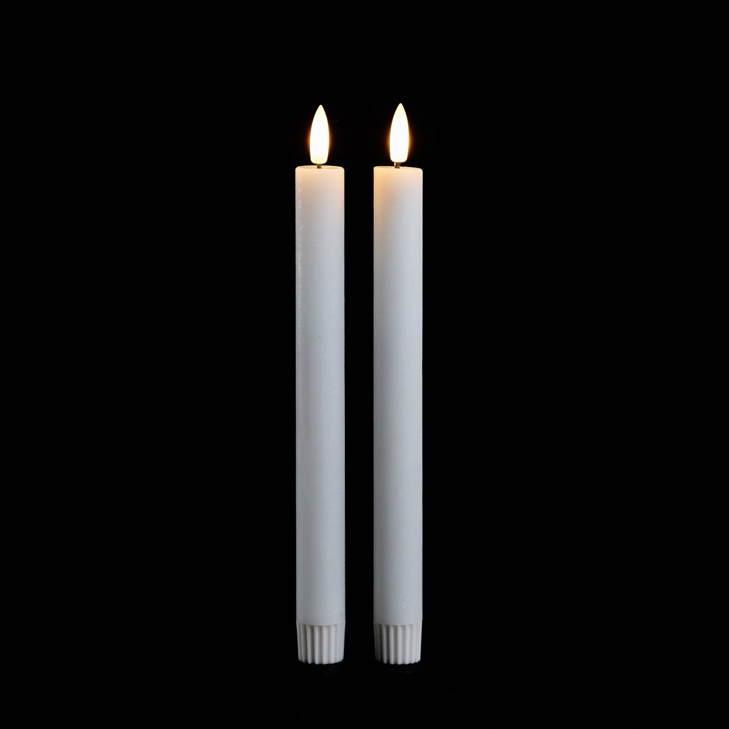 FIA Wick White Taper Candle (Set - 2)