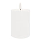 FIA Wick White Pillar Candle (Set / 2)