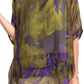 Gigi Moda - Carmelina Acid Wash Silk Kaftan