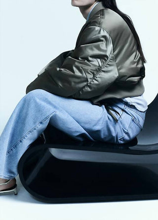 Agolde - Women's Shoreditch Ski Club Jett Bomber Jacket Sage