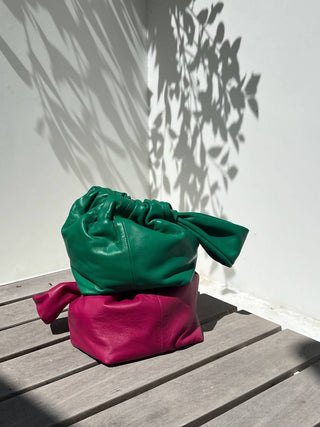 Lemiz - Women's Mariposa Twist Clutch Handbag