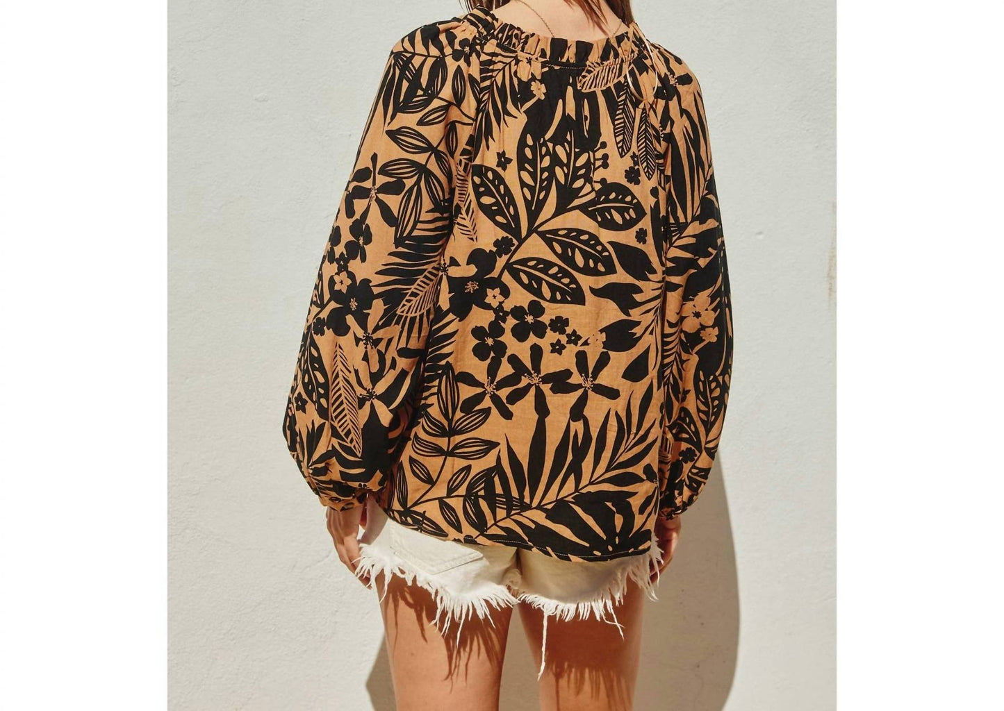 Dress Forum - Sweet Summer Ruffled Neck Top