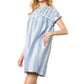 Thml - Short Sleeve Striped Dress